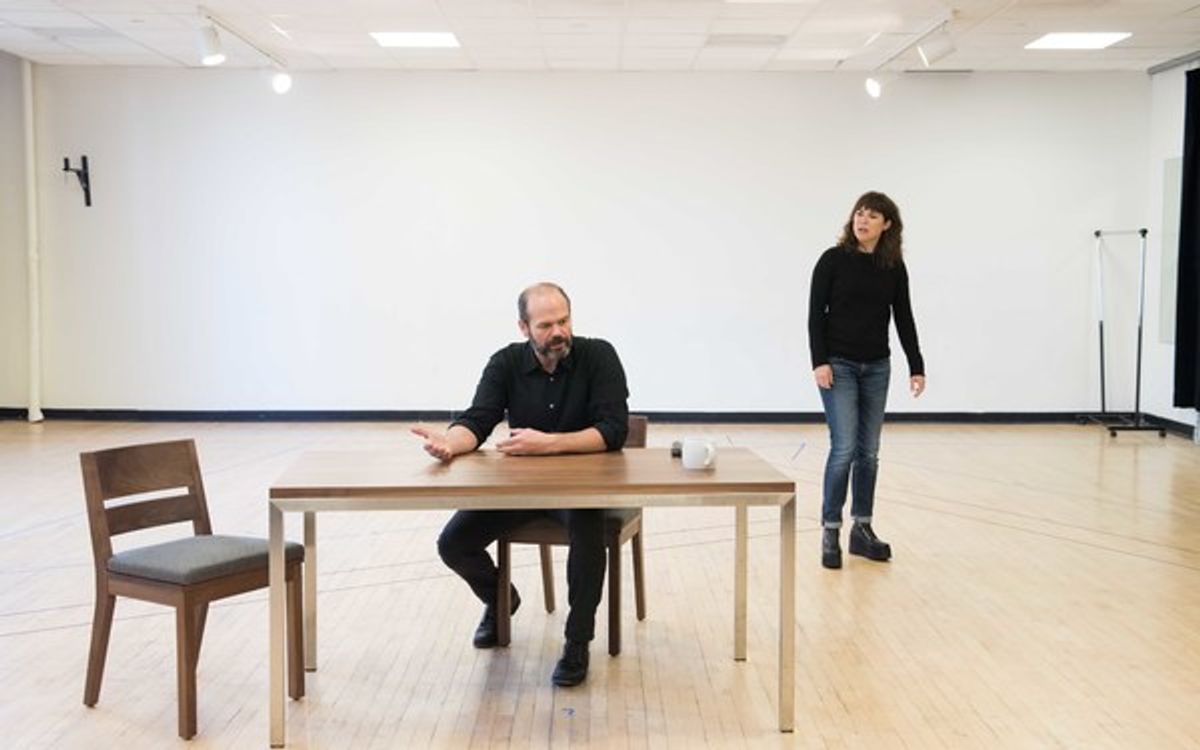 Chris Bauer and Rebecca Pidgeon at 