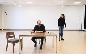 Chris Bauer and Rebecca Pidgeon @ BroadwayWorld Chris Bauer and Rebecca Pidgeon Photo