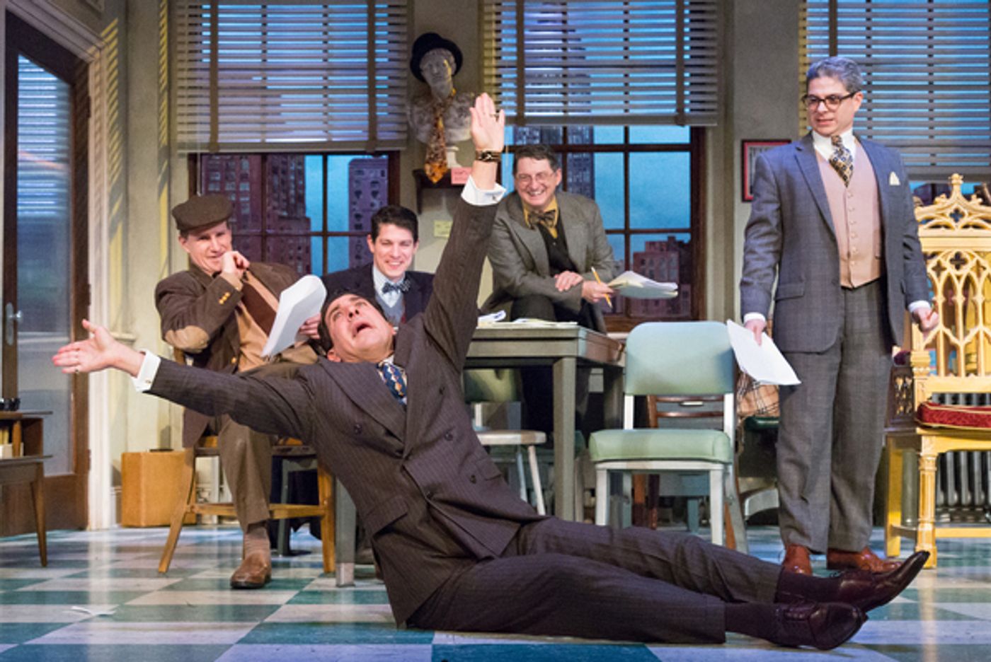 Photo Flash: First Look at LAUGHTER ON THE 23RD FLOOR at Walnut Street Theatre  Image