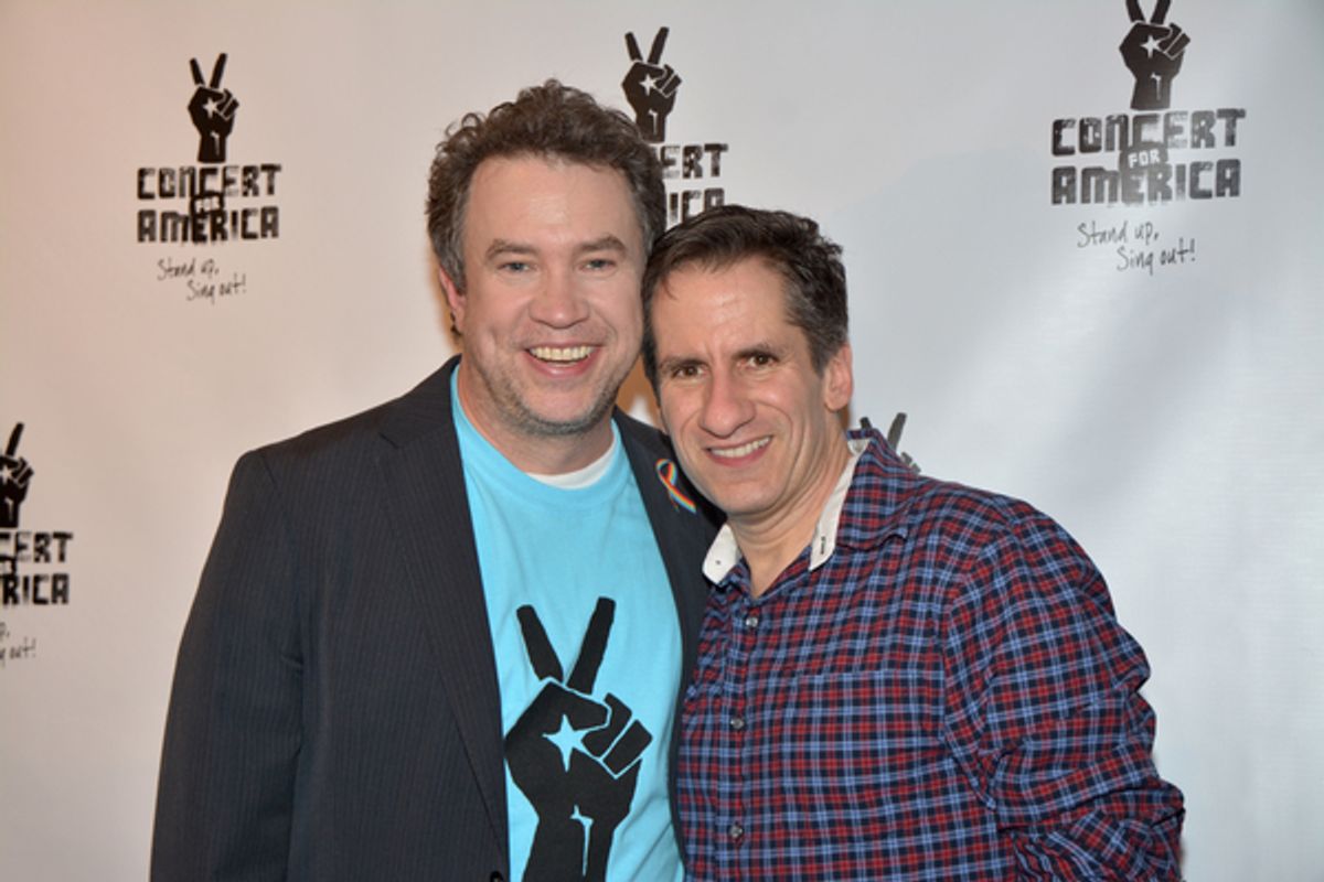 James Wesley and Seth Rudetsky at 