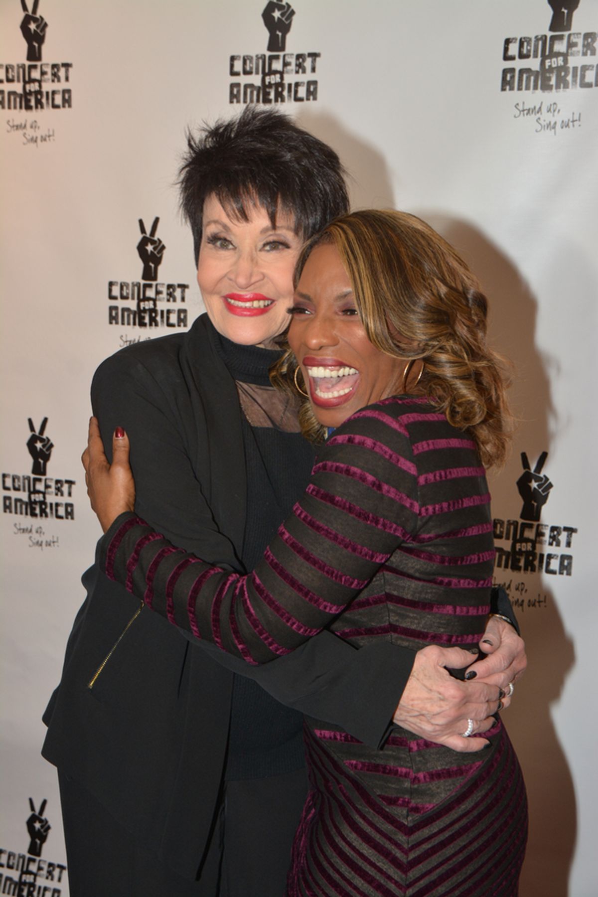 Chita Rivera and Stephanie Mills at 