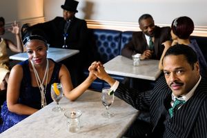 Jarrell Hamilton, Damien Moses, Robert DoQui, Traci Tolmaire, Idella Johnson, and Ted Photo