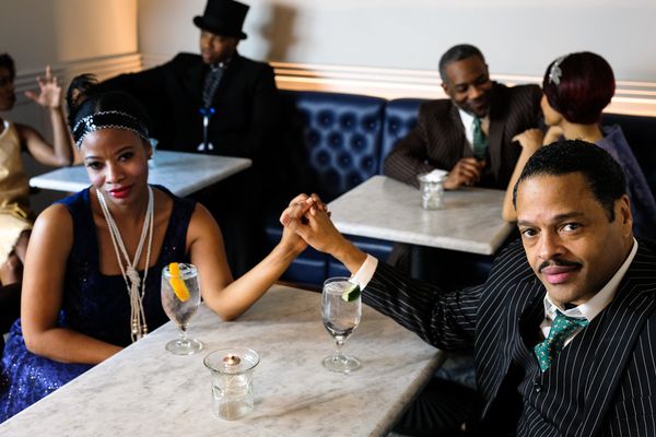 Jarrell Hamilton, Damien Moses, Robert DoQui, Traci Tolmaire, Idella Johnson, and Ted Photo