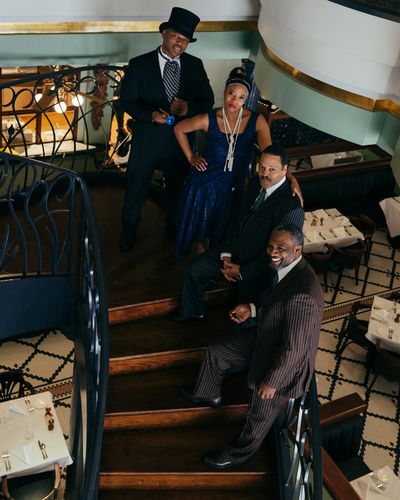 Damien Moses, Idella Johnson, Ted Louis Levy and Robert DoQui  Photo
