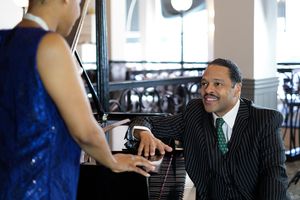 Idella Johnson and Ted Louis Levy Photo