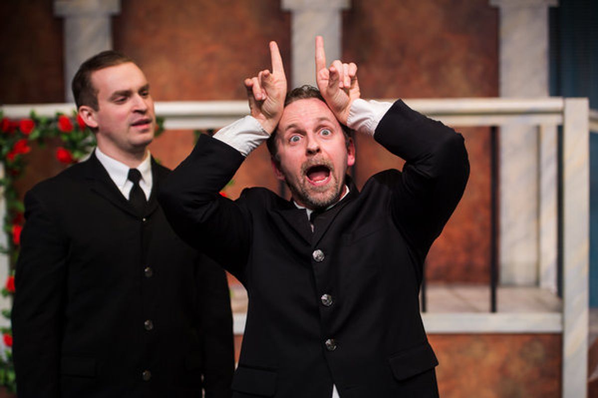 Benjamin Stoll and Jonathan Lee Taylor at 