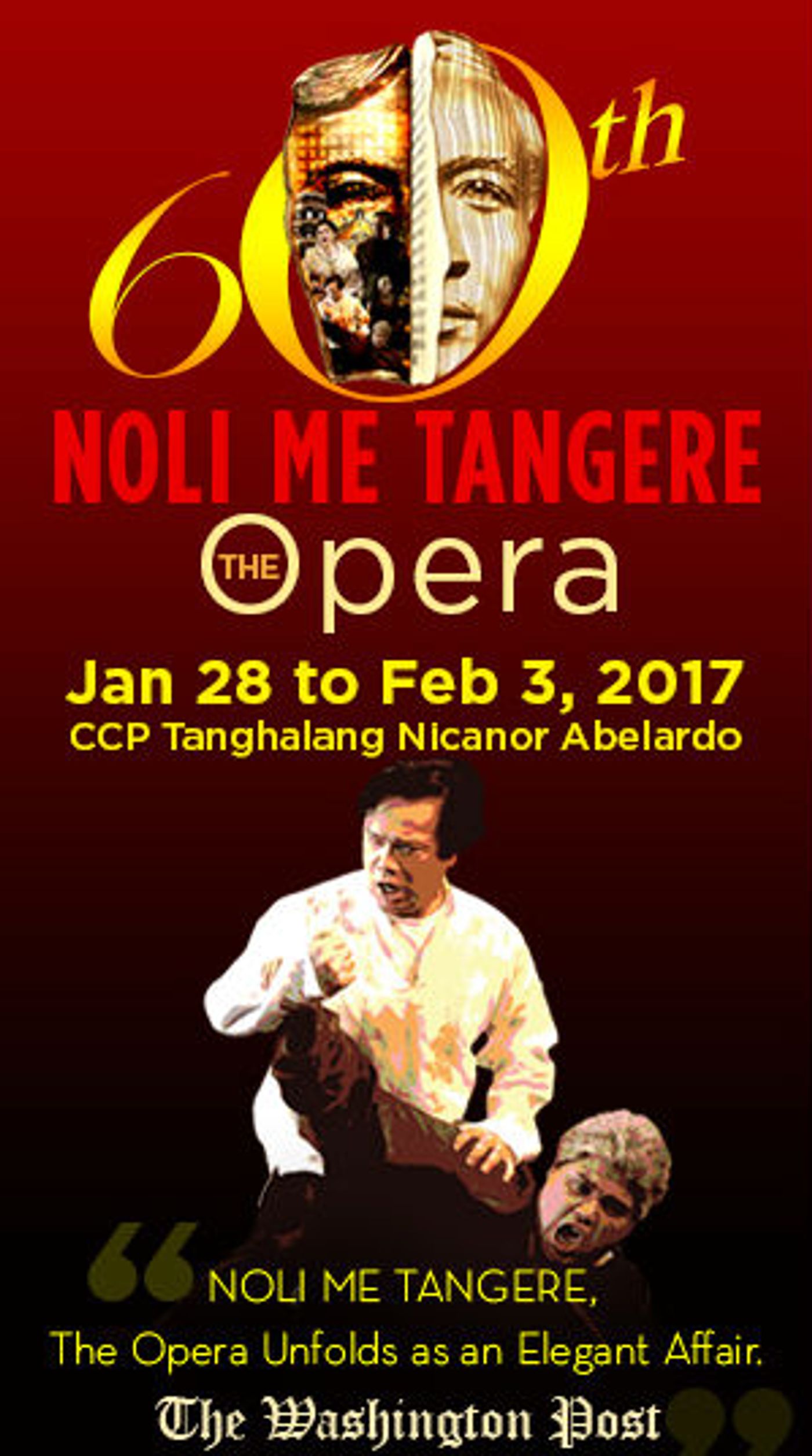 Win Tickets, Backstage Tour at NOLI ME TANGERE, The Opera at the CCP  Image