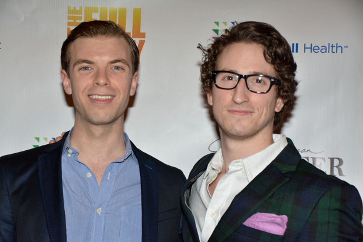 Spencer Glass and Noah Bridgestock at 