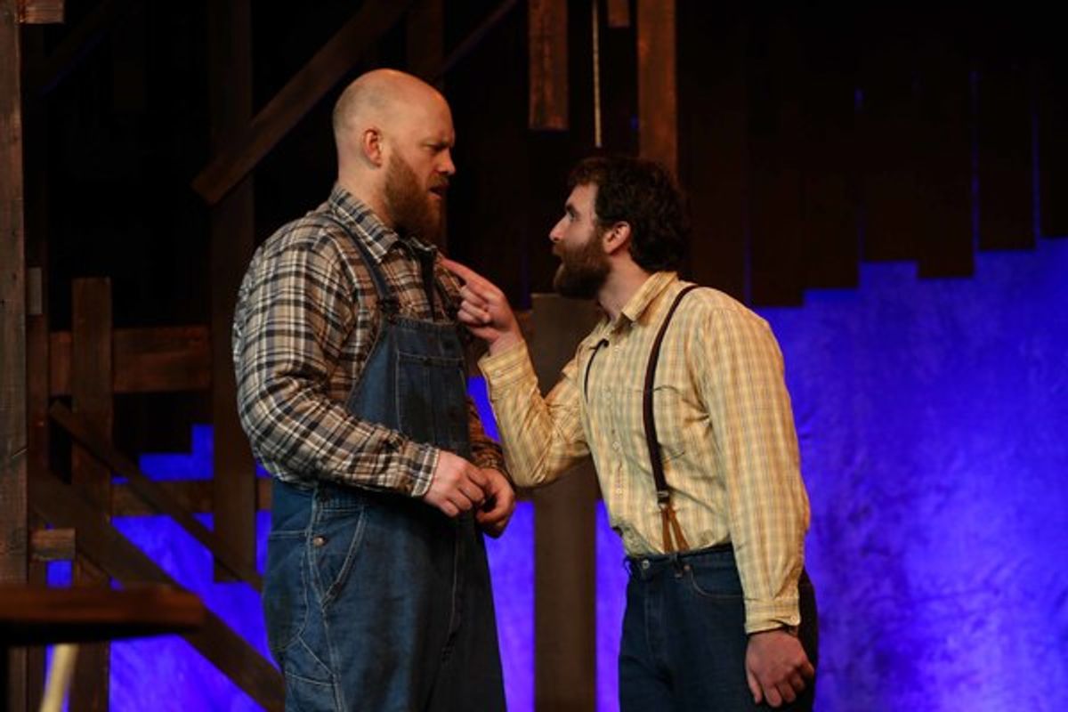 Chris James and Mason Quinn at 