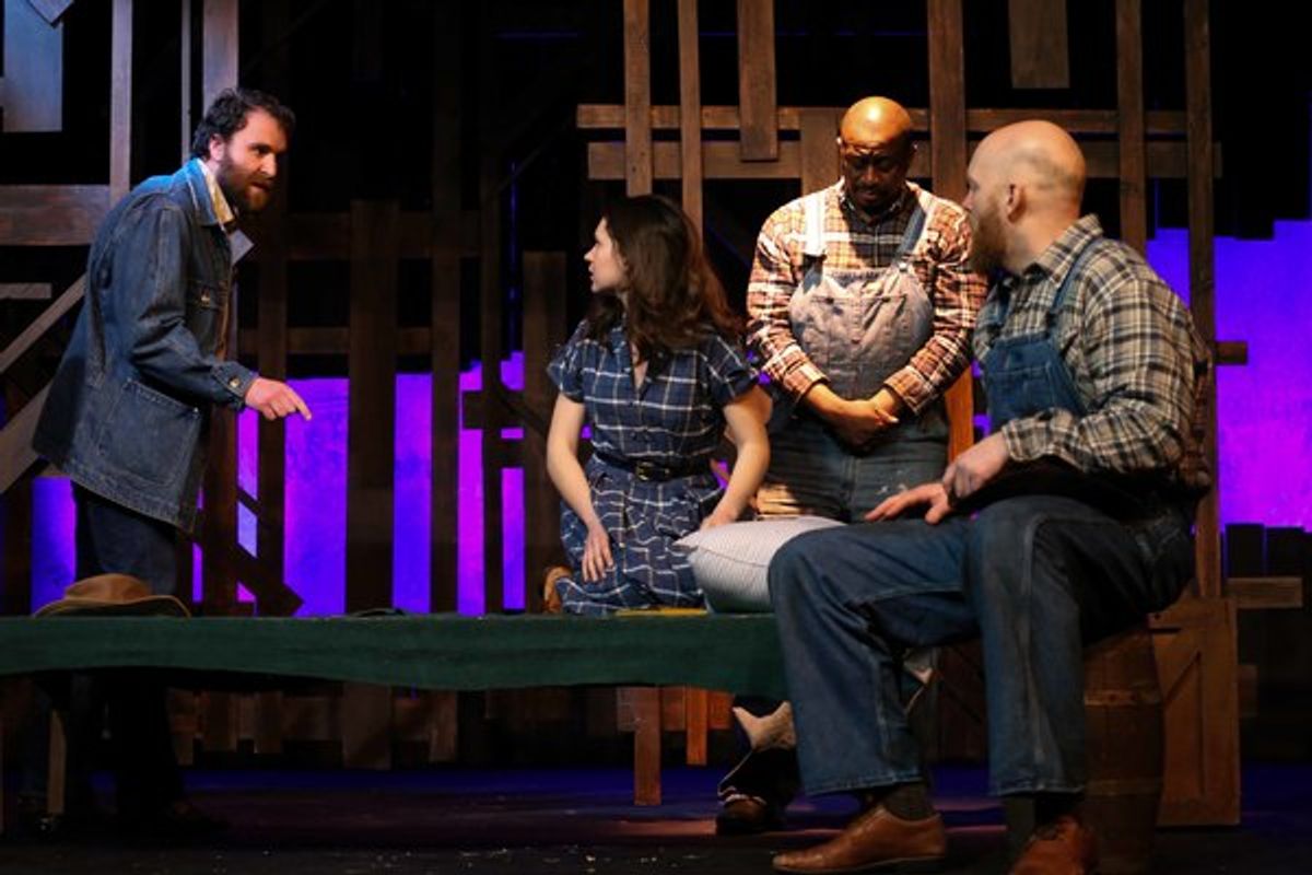 Mason Quinn, Margret Parobek, Jack House & Chris James at 