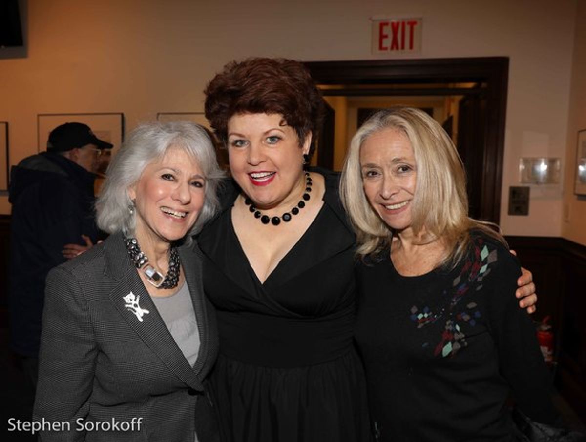 Jamie deRoy, Klea Blackhurst, Eda Sorokoff at 