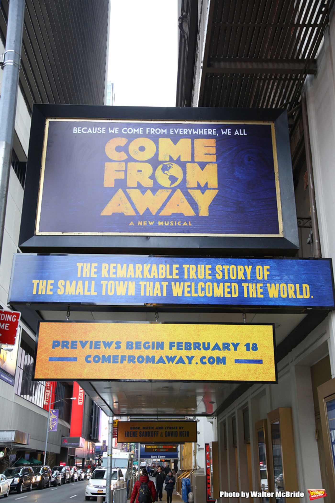 Up on the Marque: COME FROM AWAY  Image