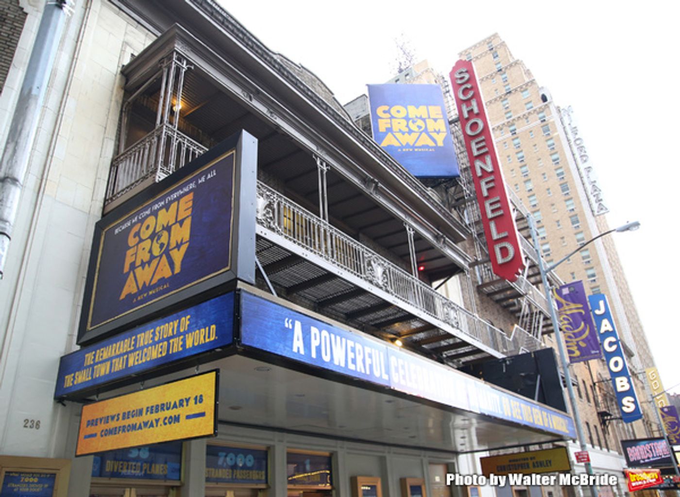 Up on the Marque: COME FROM AWAY  Image