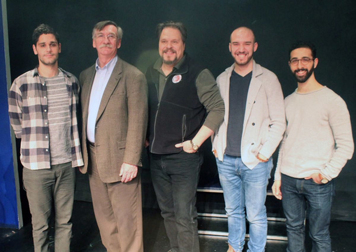 Perry Sherman, John Little, Mark Delavan, Ari Axelrod and Jacob Heimer at 