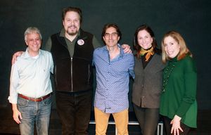 Jeffrey Saver (music director), Mark Delavan, Michael Unger (director), Anne Runolfsson and Alix Korey @ BroadwayWorld Jeffrey Saver (music director), Mark Delavan, Michael Unger (director), Anne Runolfss Photo