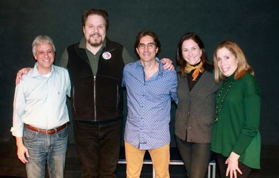Jeffrey Saver (music director), Mark Delavan, Michael Unger (director), Anne Runolfss Photo