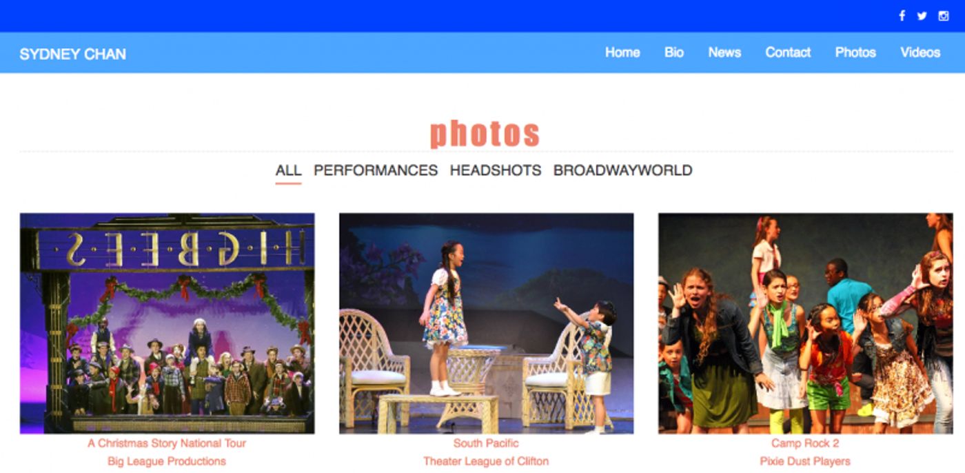 New from BroadwayWorld, Your Own Auto-Updating Official Web Site  Image