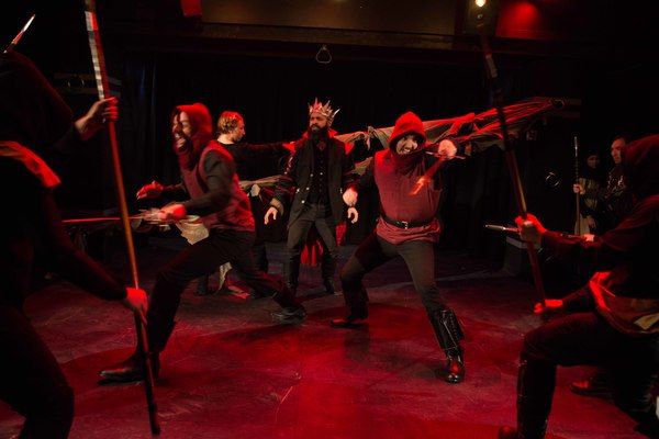 Shane Rhoads, Jillian Patterson, Brandon Saunders and Andres Enriquez Photo