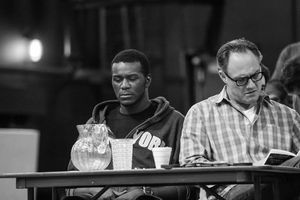 To Kill a Mockingbird Rehearsal 
(L to R) Andrew Carson (Tom Robinson), Jason Douglas Photo