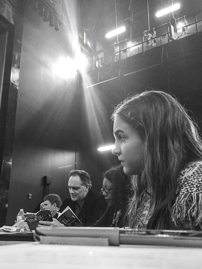 To Kill a Mockingbird Rehearsal 
(L to R) Kevin Dean (Director), Jason Douglas (Attic Photo