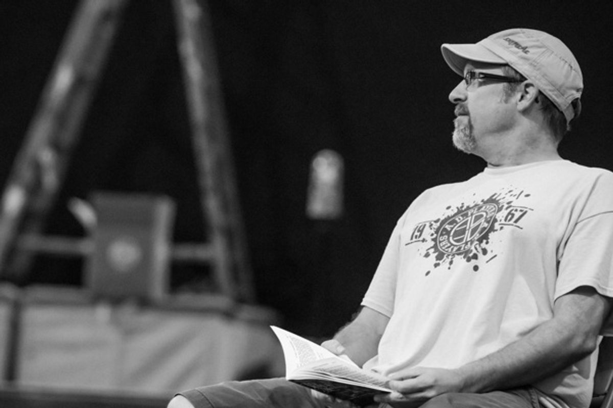 To Kill a Mockingbird Rehearsal 
Craig Griffin (Bob Ewell)
Photo Credit: Jeff McMorrough at 