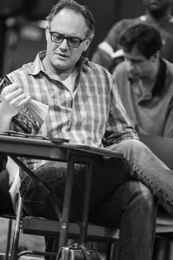 To Kill a Mockingbird Rehearsal 
Jason Douglas (Atticus Finch)
Photo Credit: Jeff McM Photo
