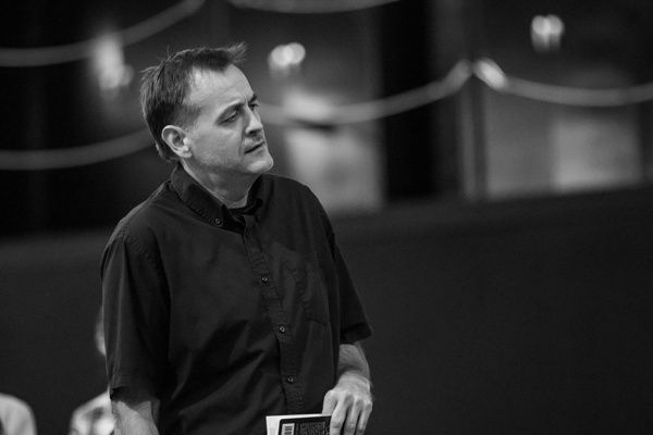 To Kill a Mockingbird Rehearsal 
Chip Simmons (Mr. Gilmer)
Photo Credit: Jeff McMorro Photo