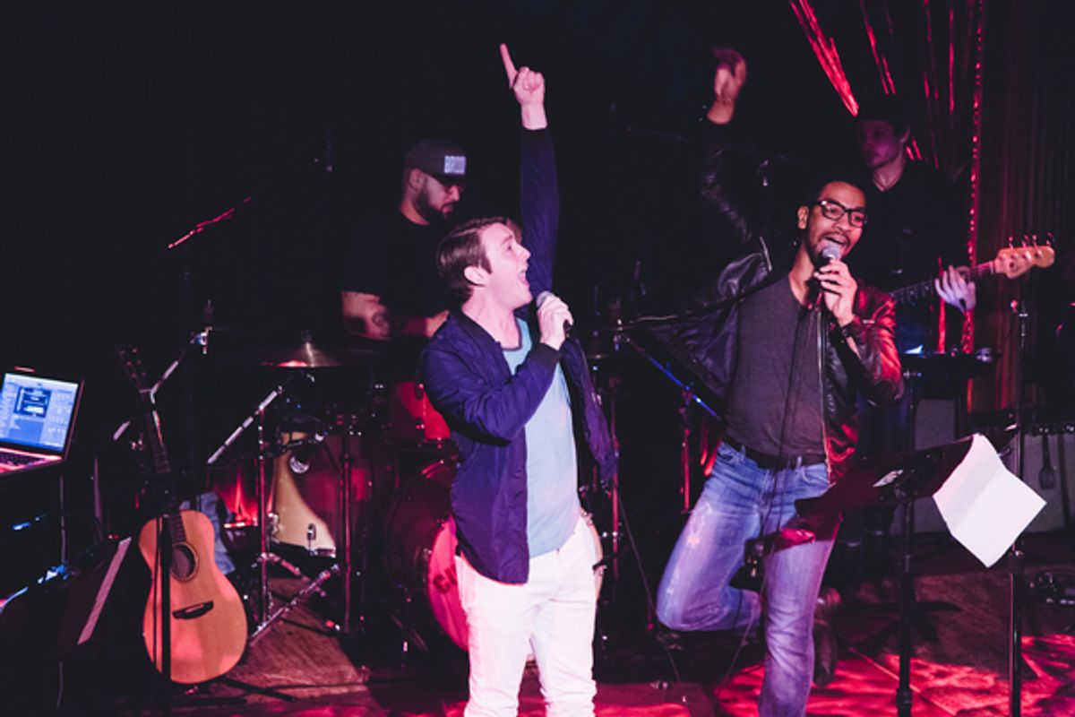 Troy Hussmann and E. Clayton Cornelious at 