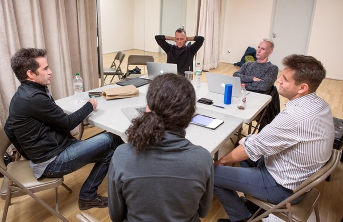 Photo Exclusive: Tony Winner Andy Blankenbuehler and BANDSTAND Creators Are Bringing a New Rhythm to Broadway  Image