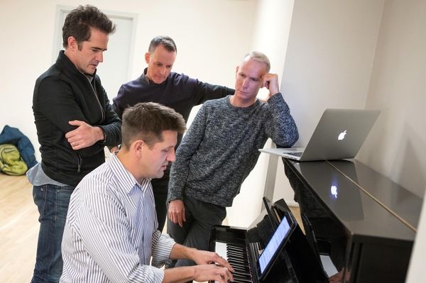  Andy Blankenbuehler, Robert Taylor,  Richard Oberacker, and Greg Anthony Rassen Photo