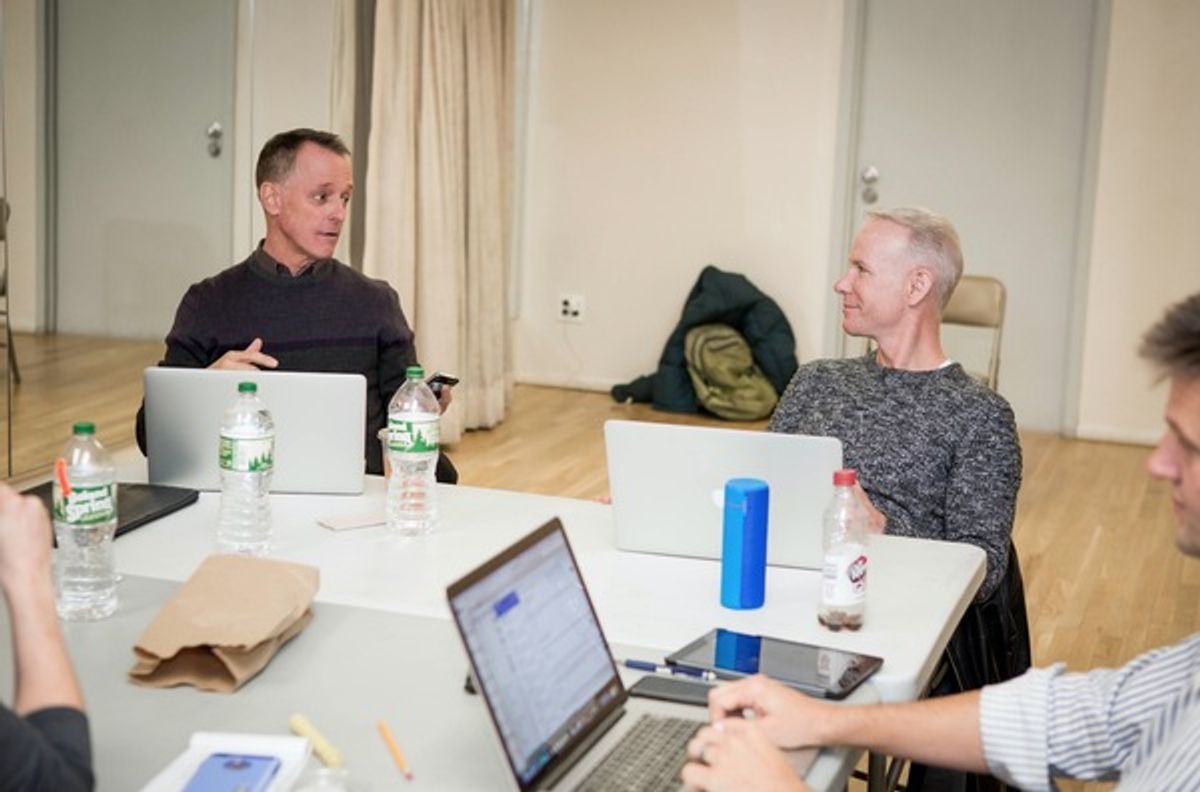 Robert Taylor and Richard Oberacker at 