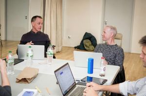 Robert Taylor and Richard Oberacker Photo