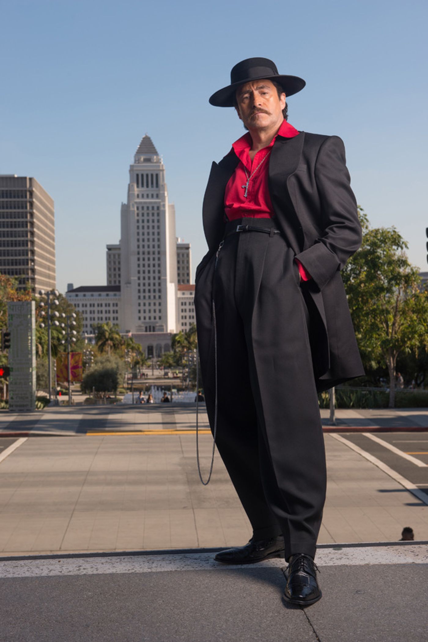 Photo Flash: Sneak Peek at Demian Bichir as 'El Pachuco' in ZOOT SUIT at the Taper  Image