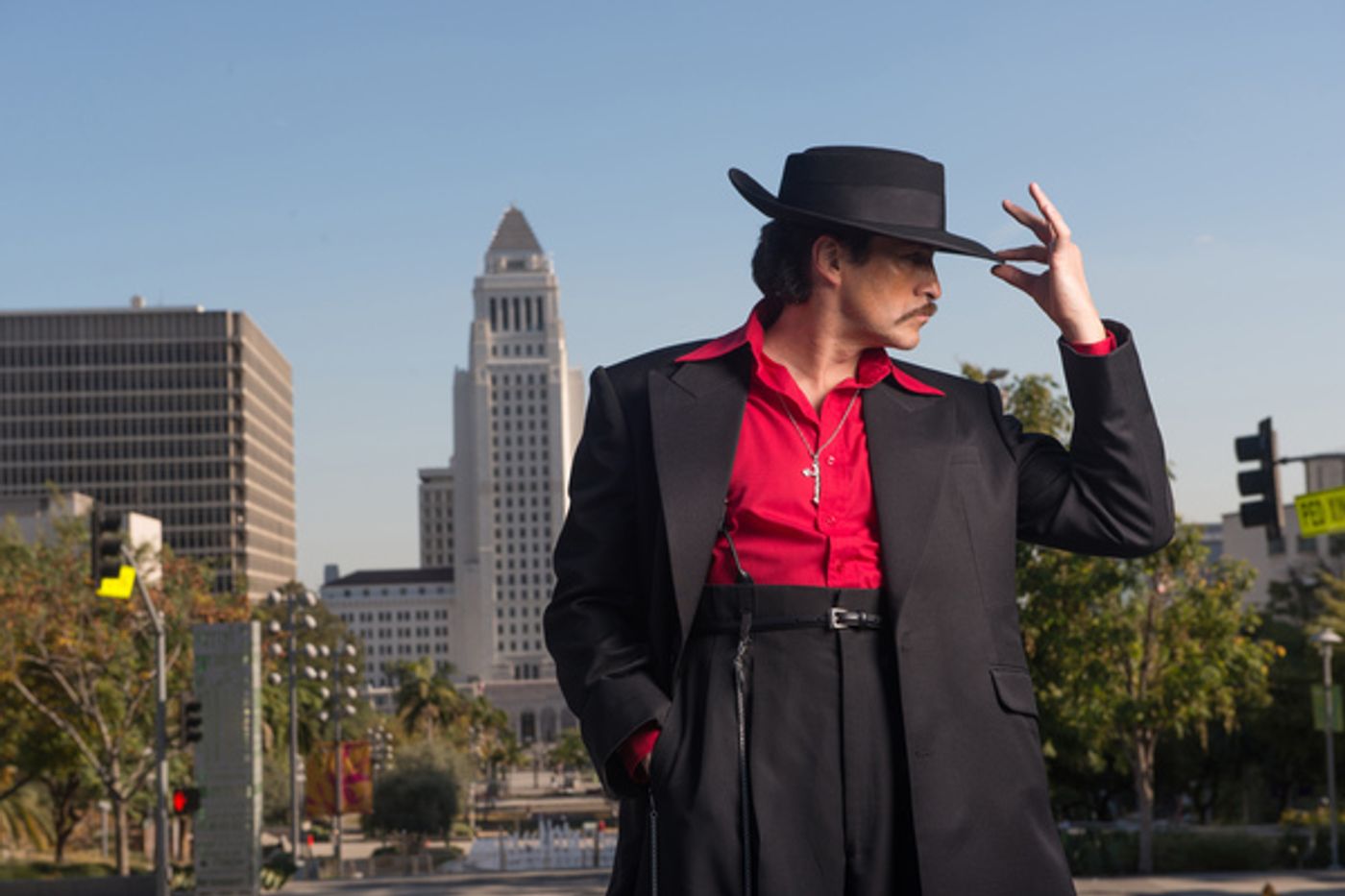 Photo Flash: Sneak Peek at Demian Bichir as 'El Pachuco' in ZOOT SUIT at the Taper  Image