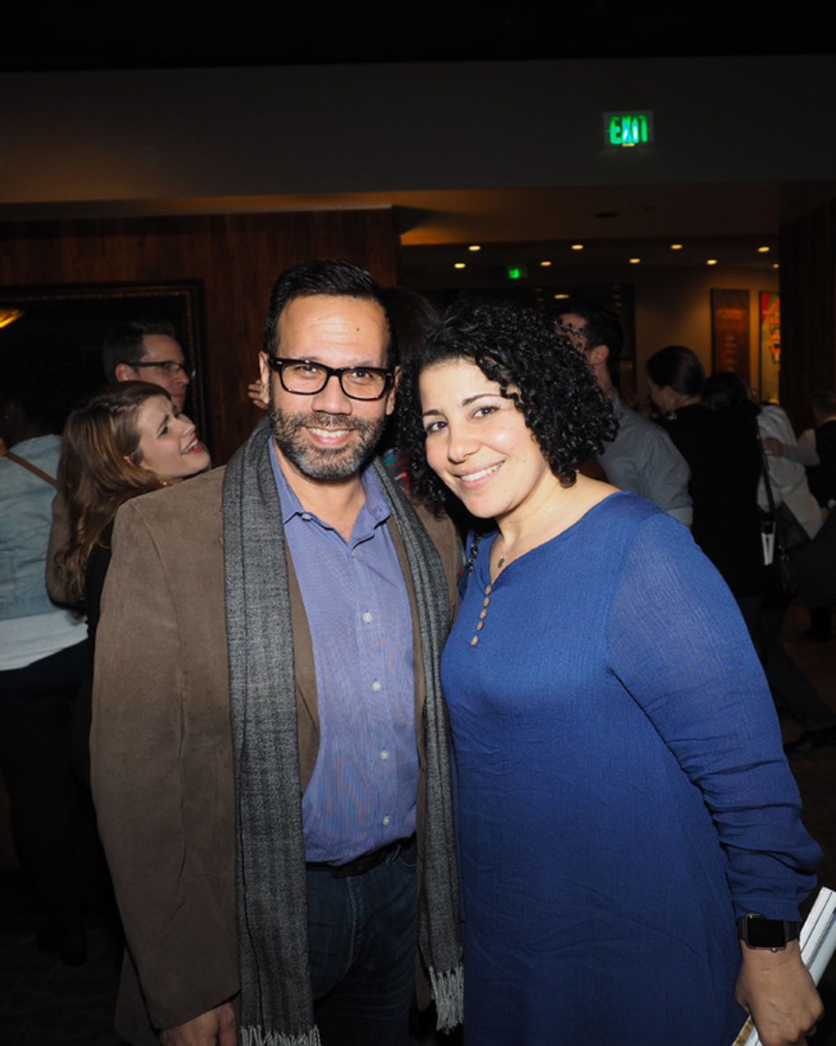 Rene Ruiz and Julie Garnye at 