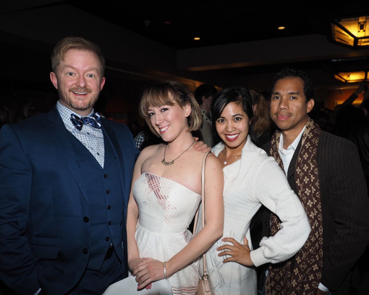 Kyle Nudo, Tiffany Renee Schwanz, Jasmine Ejan, and Anthony Honore at 