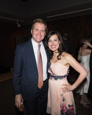 Executive Producer Tom McCoy and Natalie Storrs @ BroadwayWorld Executive Producer Tom McCoy and Natalie Storrs Photo