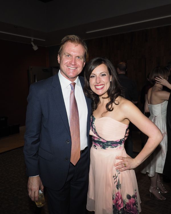 Executive Producer Tom McCoy and Natalie Storrs Photo