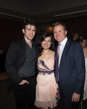 Devin Archer and Natalie Storrs with Executive Producer Tom McCoy @ BroadwayWorld Devin Archer and Natalie Storrs with Executive Producer Tom McCoy Photo