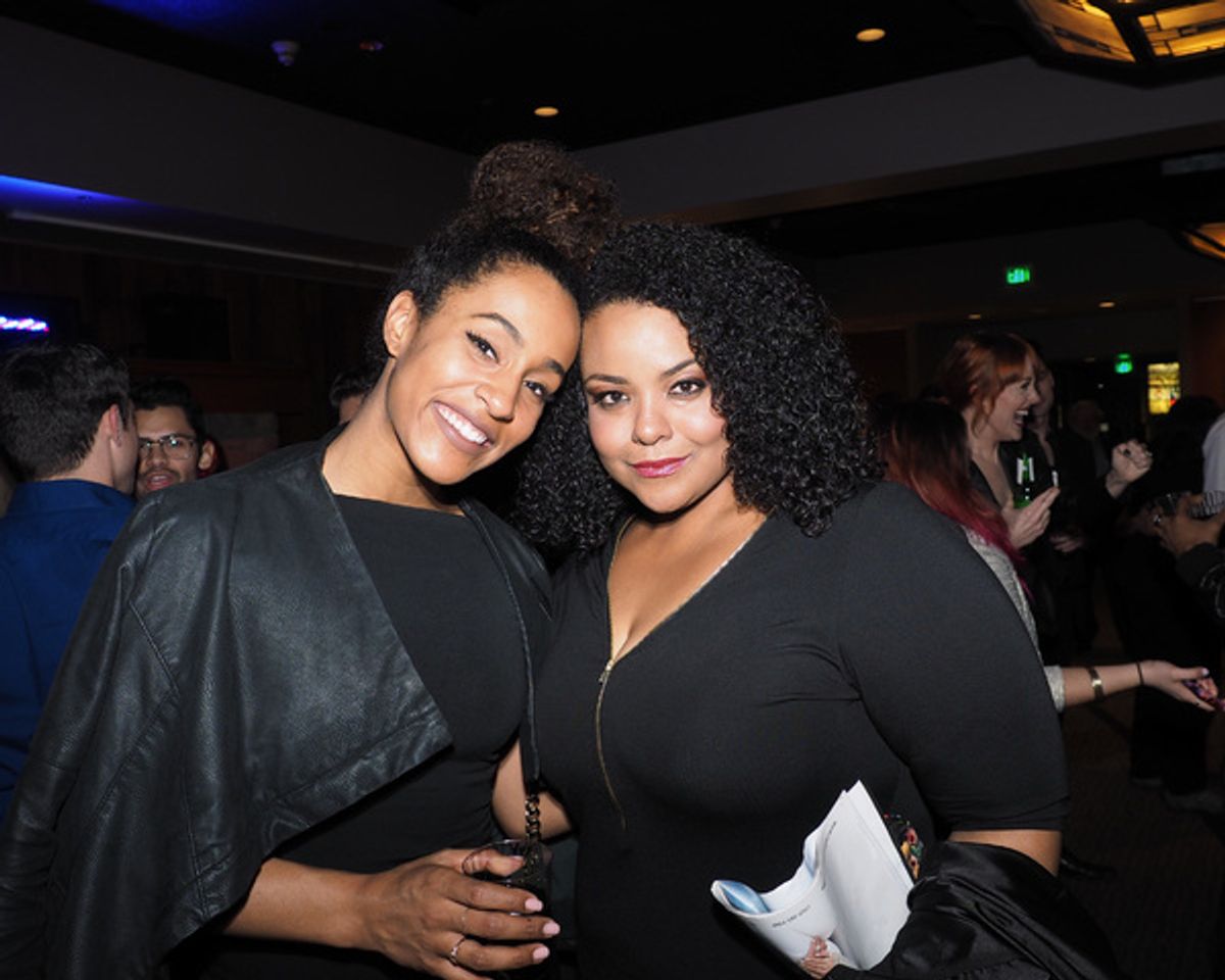 Tina Okoye and Amber Mercomes at 