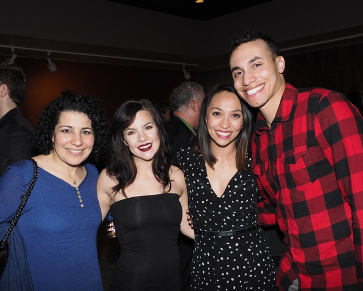 Julie Garnye, Rebecca Gans, Nancy Lam, and Armando Yearwood at 