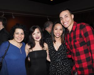 Julie Garnye, Rebecca Gans, Nancy Lam, and Armando Yearwood Photo