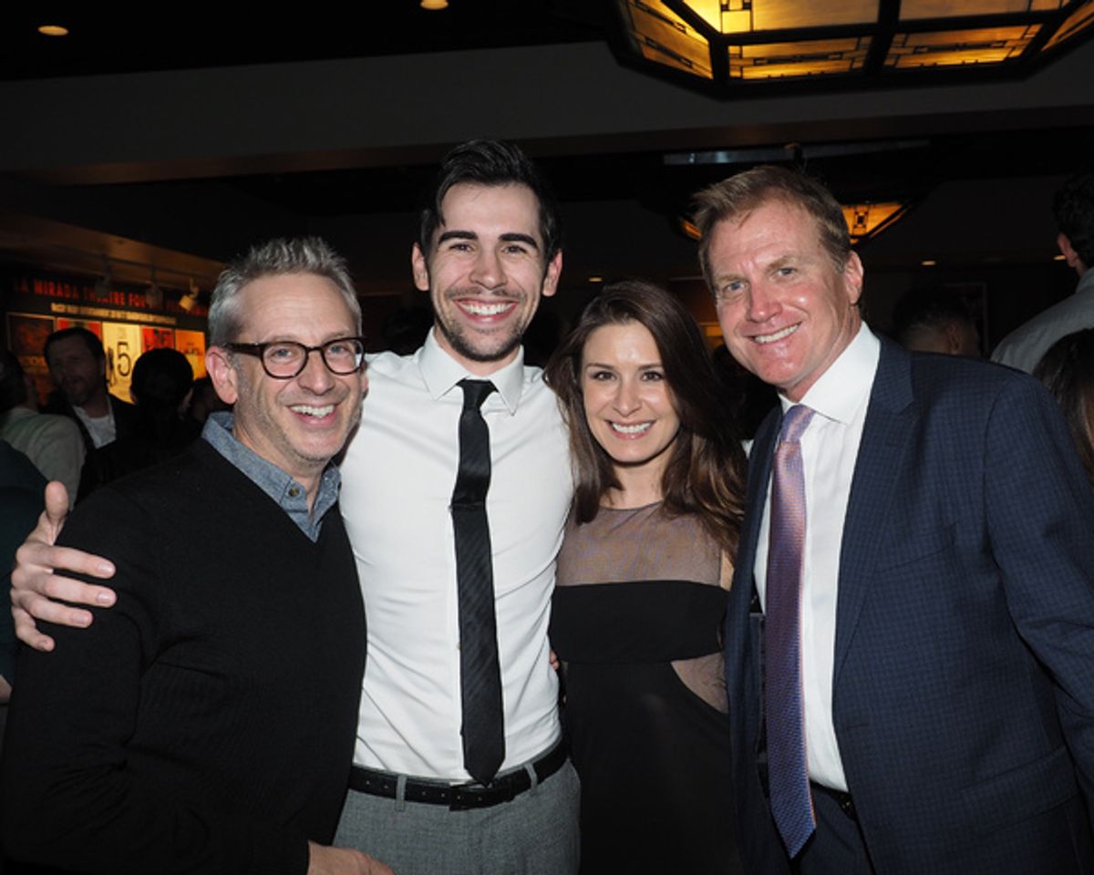 Richard Israel, John Shartzer, Cassandra Murphy, and Tom McCoy at 