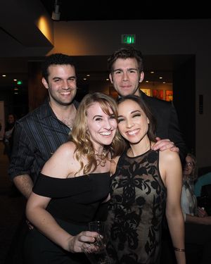 Travis Leland, Katie DeShan, Devin Archer, and Cassie Simone @ BroadwayWorld Travis Leland, Katie DeShan, Devin Archer, and Cassie Simone Photo