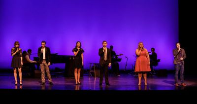 CCM's Brianna Latrash, Tyler Jent and Kimberly Pine; University of Michigan's Aaron R Photo