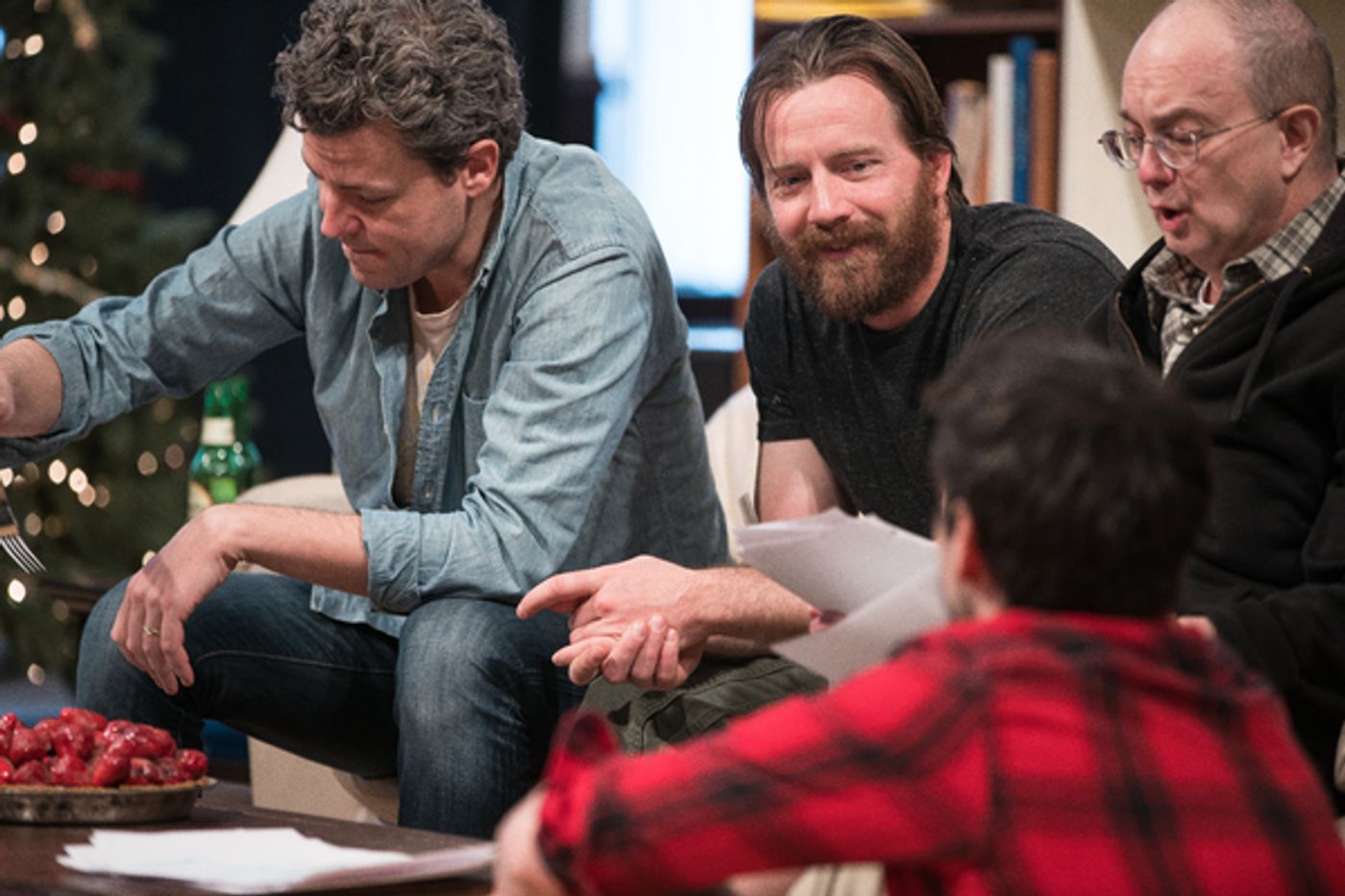 Photo Flash: Inside Rehearsal for STRAIGHT WHITE MEN at Steppenwolf Theatre Company Photo Flash: Inside Rehearsal for STRAIGHT WHITE MEN at Steppenwolf Theatre Company Image