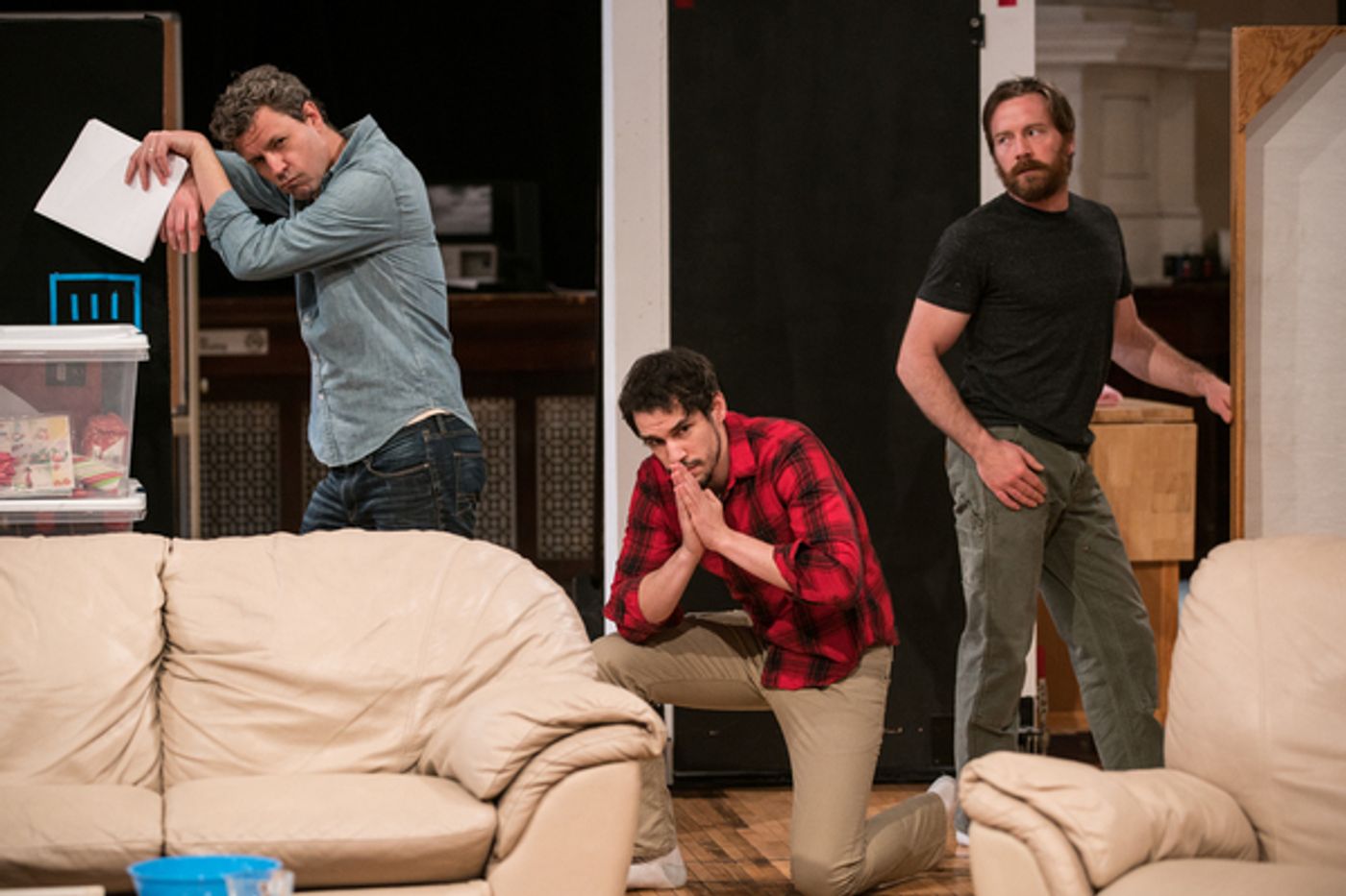 Photo Flash: Inside Rehearsal for STRAIGHT WHITE MEN at Steppenwolf Theatre Company Photo Flash: Inside Rehearsal for STRAIGHT WHITE MEN at Steppenwolf Theatre Company Image