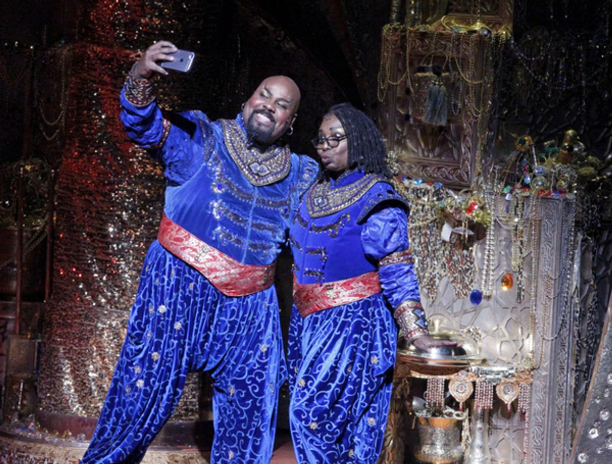 THE VIEW -  Whoopi Goldberg recently made a surprise cameo with Tony-Award winner James Monroe Iglehart on stage at Disney's Aladdin.  Tune in to ABC's 'The View' on Thursday, January 26 for a look at the performance and behind the scenes at the hit Broad at 