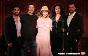 Brandon Uranowitz, Tom Kitt, Nellie McKay, Mandy Gonzalez and Juan Pablo Di Pace attend the Feinstein's/54 Below Press Preview at Feinstein's/54 Below on January 25, 2017 in New York City. @ BroadwayWorld Brandon Uranowitz, Tom Kitt, Nellie McKay, Mandy Gonzalez and Juan Pablo Di Pace att Photo