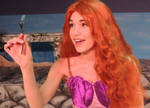 Bridey Puvel as Ariel @ BroadwayWorld Bridey Puvel as Ariel Photo